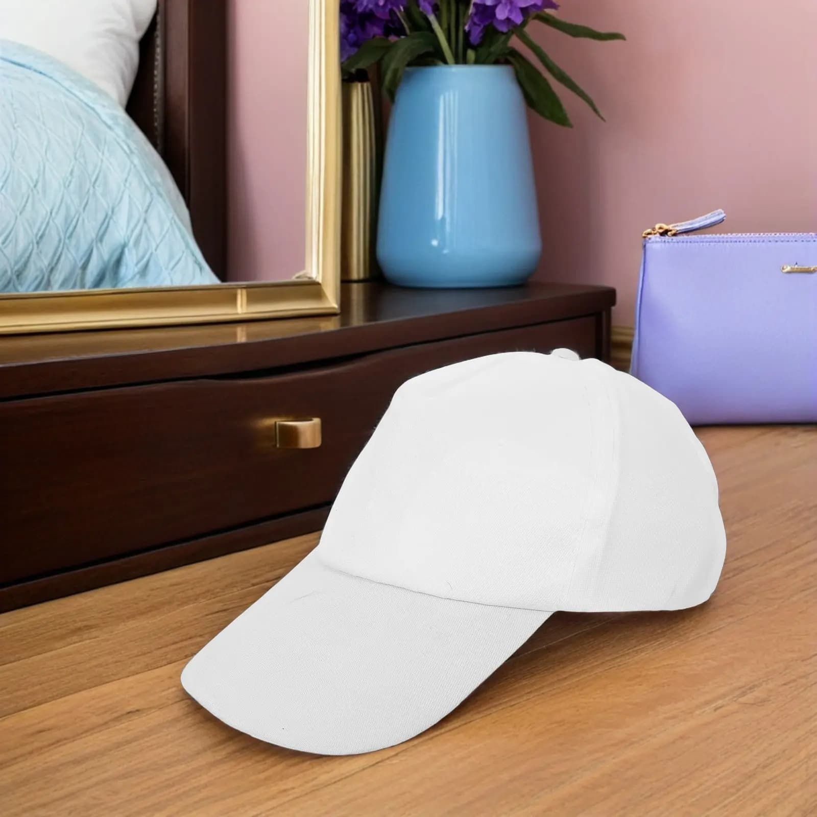 1Set Children White Baseball Caps Plain Toddler Boy Painting Hats DIY Craft Birthday Party Kids Baseball Cap Bulk