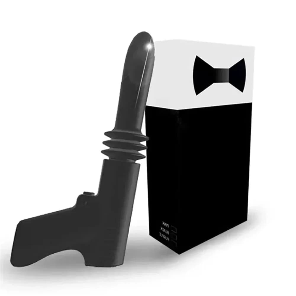 Massaggiatore a Forma di Pistola, Giocattolo per Adulti, Ricaricabile USB, Senza Fili, Massaggiatore Punto G, Giocattolo Portatile Fai-da-Te, Macchina del Sesso