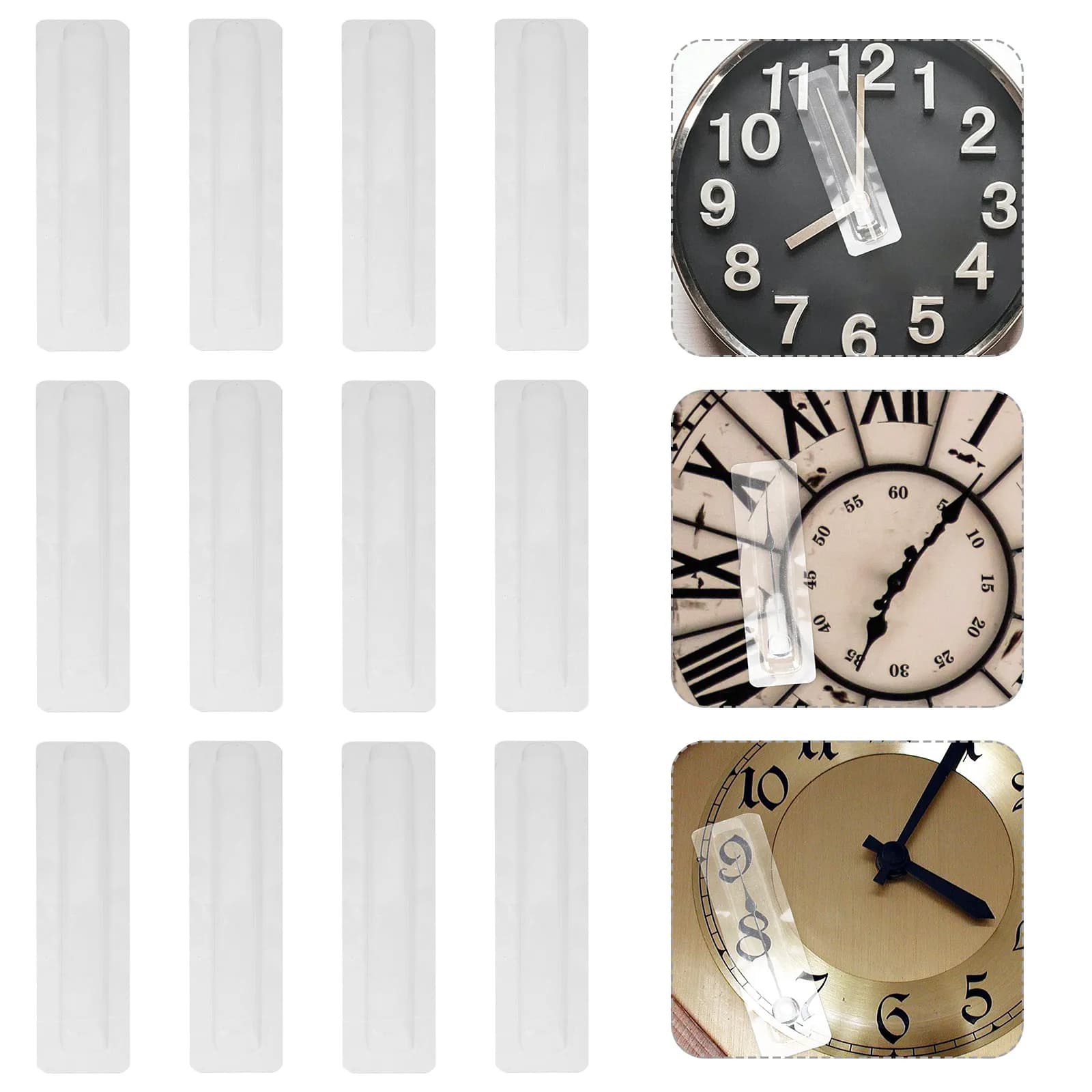 20Pcs Protective Cover for Clock Pointer Sleek Elegant Design Suitable for Various Wall Clocks Clock Hands Protective Part