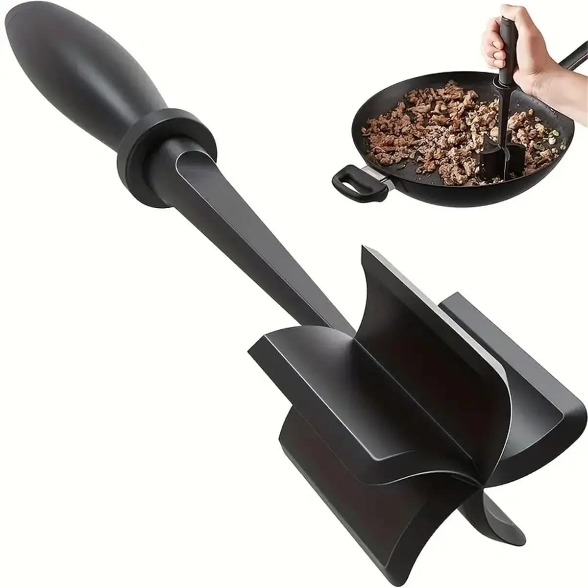 1-piece meat grinder, meat grinder, heat-resistant, suitable for crushed burger meat flies