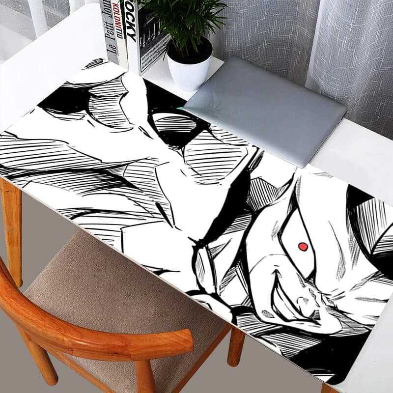 Tappetino per Mouse Grande DBZ Dragon Ball Frieza, Tappetino da Scrivania per Computer, Tastiera, Laptop, Accessori per Gaming