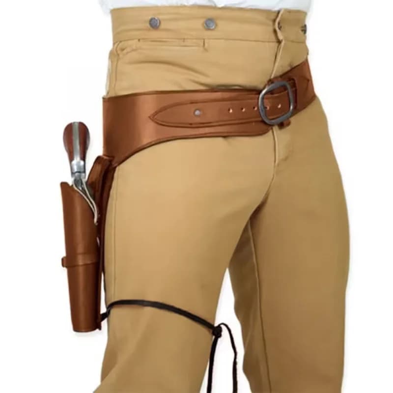 Steampunk Old Wild West Cowboy Western Revolver Fondina Gunslinger Accessorio per costume cosplay Custodia per pistola Puntelli di Halloween