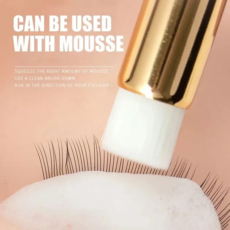 Eyelash Cleaning Brush Eyelash Shampoo Brush for Eyelash Extensions Peel Off Naso Pore Removal of Black Points Professional Makeup Tools