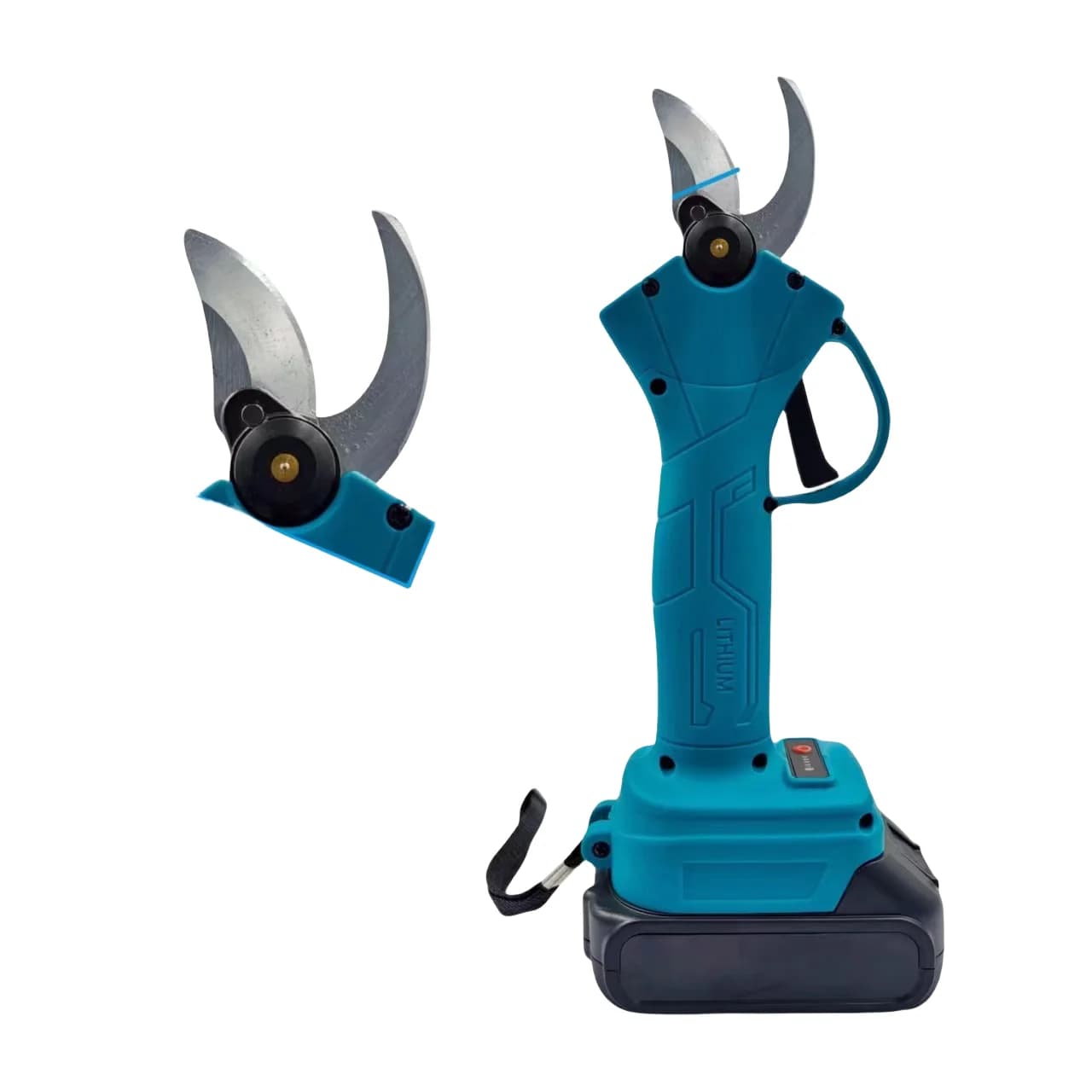 Wireless rechargeable electric power supply Shears and garden shears for easy maintenance