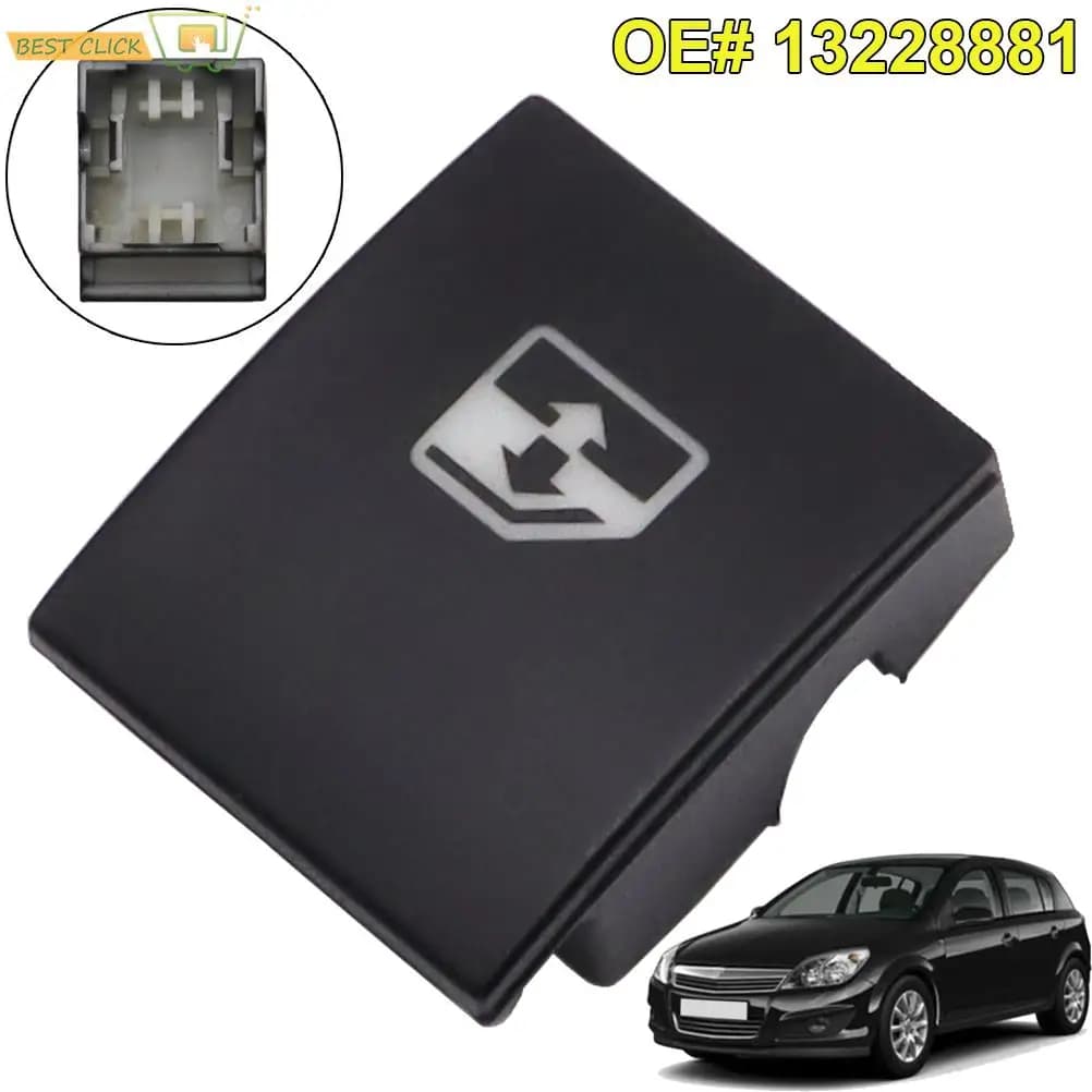 Per Opel Vauxhall Astra H MK6 Zafira B Auto Finestra Elettrica Interruttore di Controllo Dell'alimentazione Pulsante Tappo di Copertura OE # 13228881 6240452 6240477