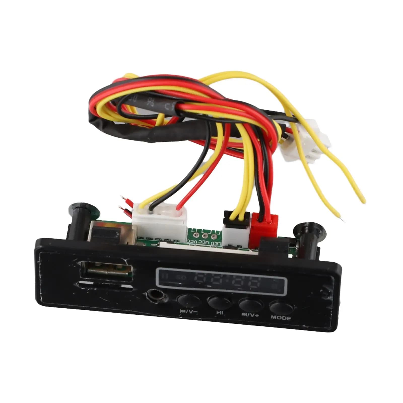 Scheda Musicale per Auto Elettrica 12V per Bambini con Interfaccia USB e Indicatore Batteria, Compatibile con Sistemi Musicali per Passeggini e Auto
