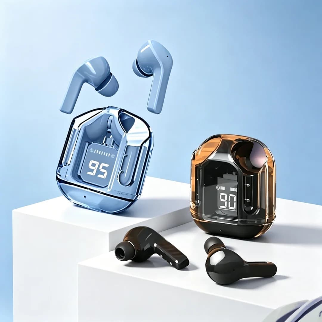 T2 Wireless Mini Earbuds LED Power Digital Display TWS Wireless Headset Stereo Bluetooth Headphones 5.3 for phones