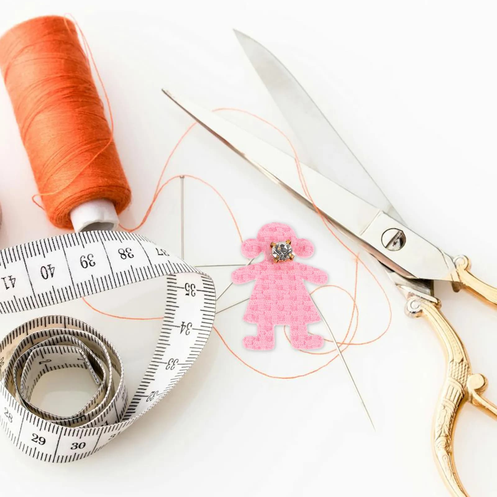 50 Pezzi Applicazioni Orsetto con Strass, Decorazioni in Tessuto Resistente per Matrimoni, Artigianato, Gioielli e Arredamento Ufficio