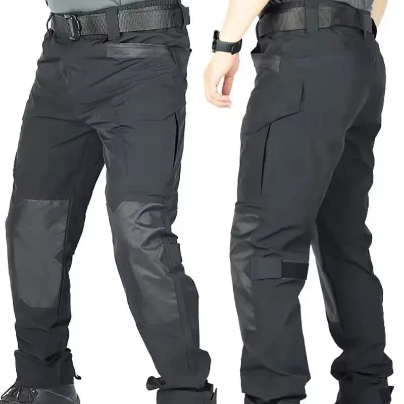 Outdoor Summer Tactical Pants Wear Resistant Workwear Pants Multi-Table Cargo Pants Light Hunting Jogging Casual