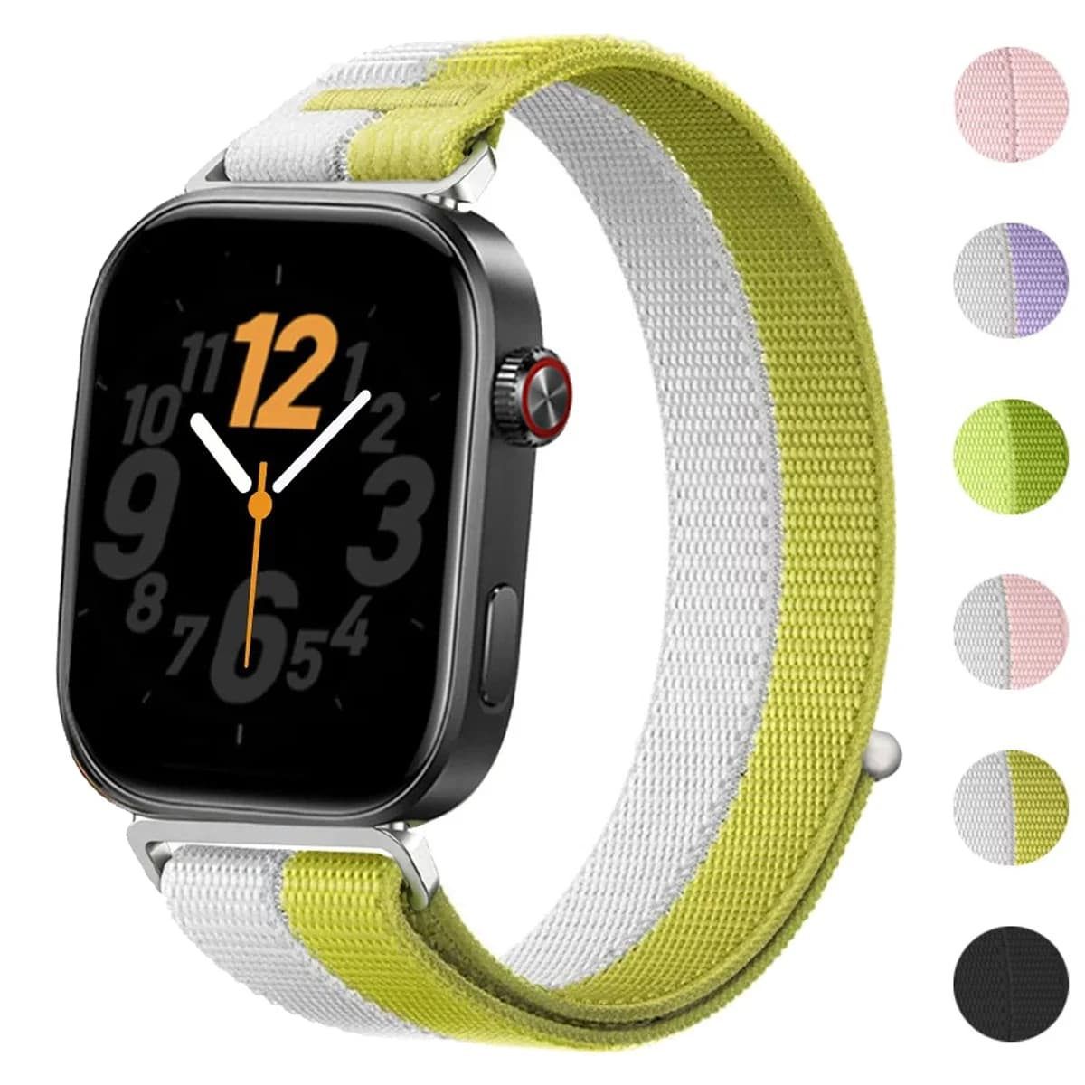 Nylon Loop Band For Xiaomi Mi Band 10 Pro 9 Pro 8 Pro Breathable Braided Wristband Correa For Redmi Watch 6 5 4 Strap Bracelet