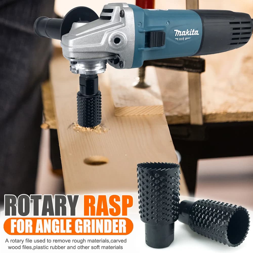 Nuovo M10/M14 Rotary Cilindrico Testa di Rettifica Intaglio del Legno Lucidatura Incisione Punte di Foratura Sgorbia A Sfera Smerigliatrice Angolare Strumento di Potere