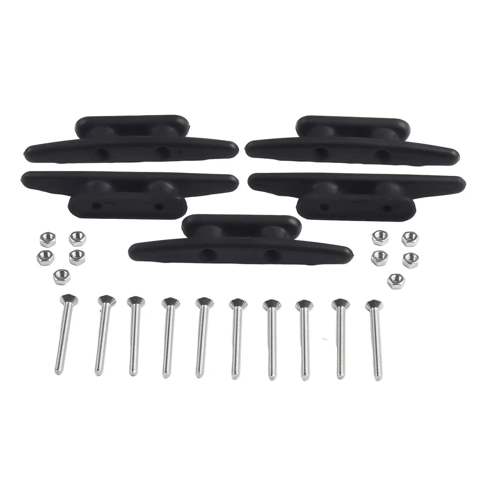 Deck Cleats Rope Cleat Marine Hardware Anchoring System Black Boat Accessories Deck Line Rope Tie Multipurpose