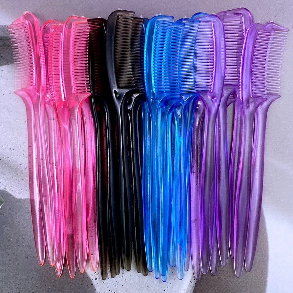 25/50/100 pcs Mini Drawers for Extension Eyelashes, Mini Eyebrow Combs, Brushes Make up, Bacchette Mascara per Bambole, Brushes for Eyelashes - Enlarged