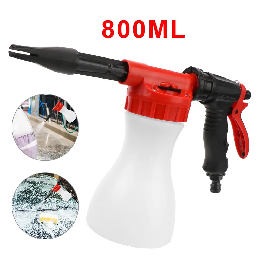 Strumento di lavaggio per la pulizia 800ml ugello per schiuma di neve ugello per sapone spruzzatore per Shampoo rondella per Auto pistola per lavaggio a schiuma accessori per Auto