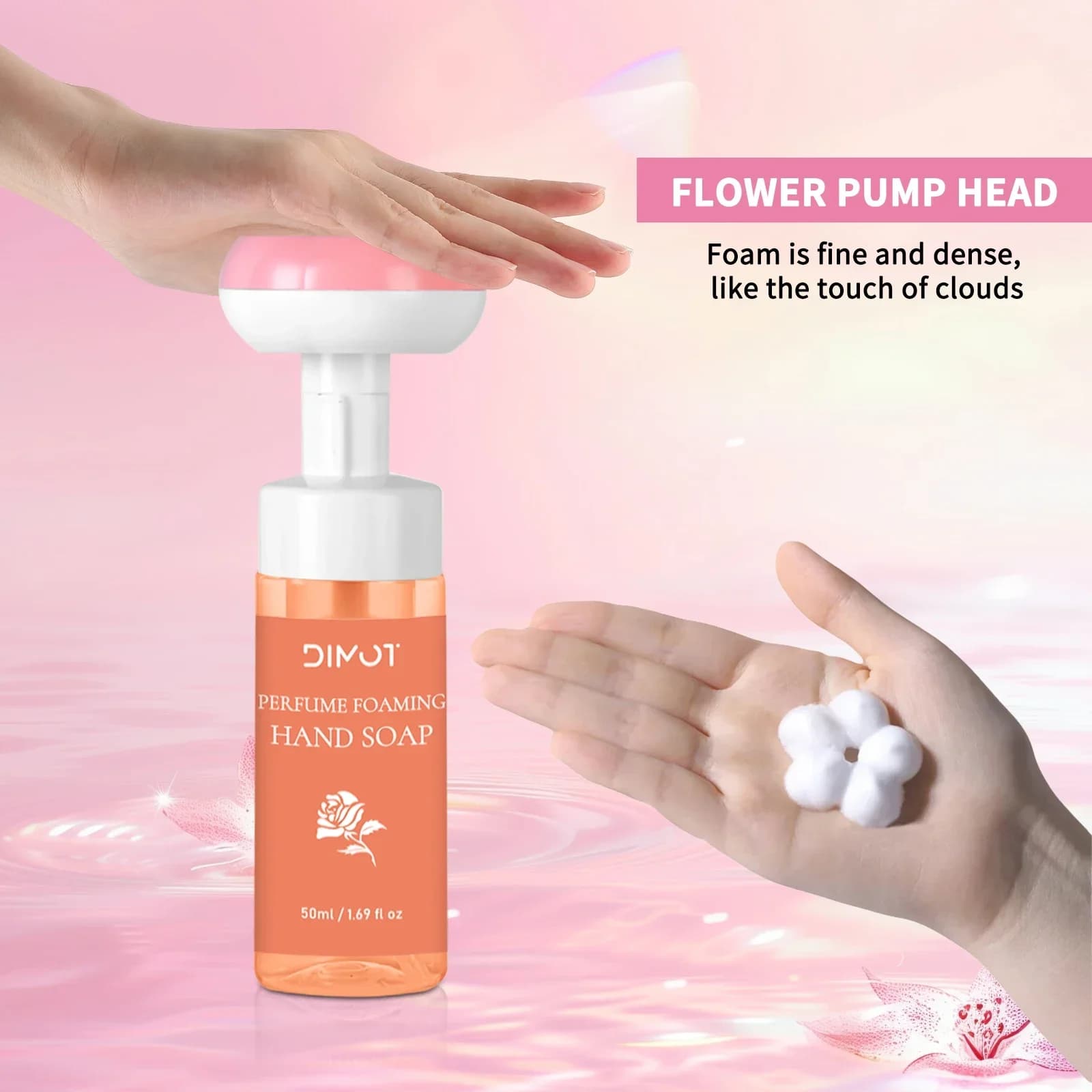 Pack of 3 lemon scented foam soap: without alcohol, moisturizing and safe for children and adults, delicate cleaning for frequent use.