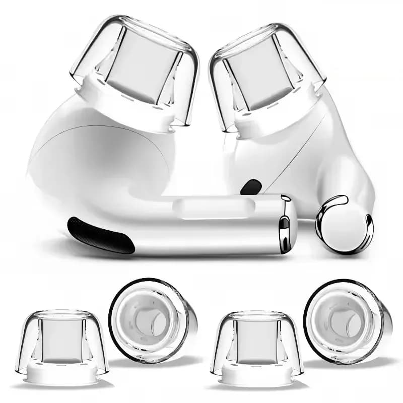 Transparent Liquid Silicone Spare Parts for Airpods Pro 2, Bluetooth