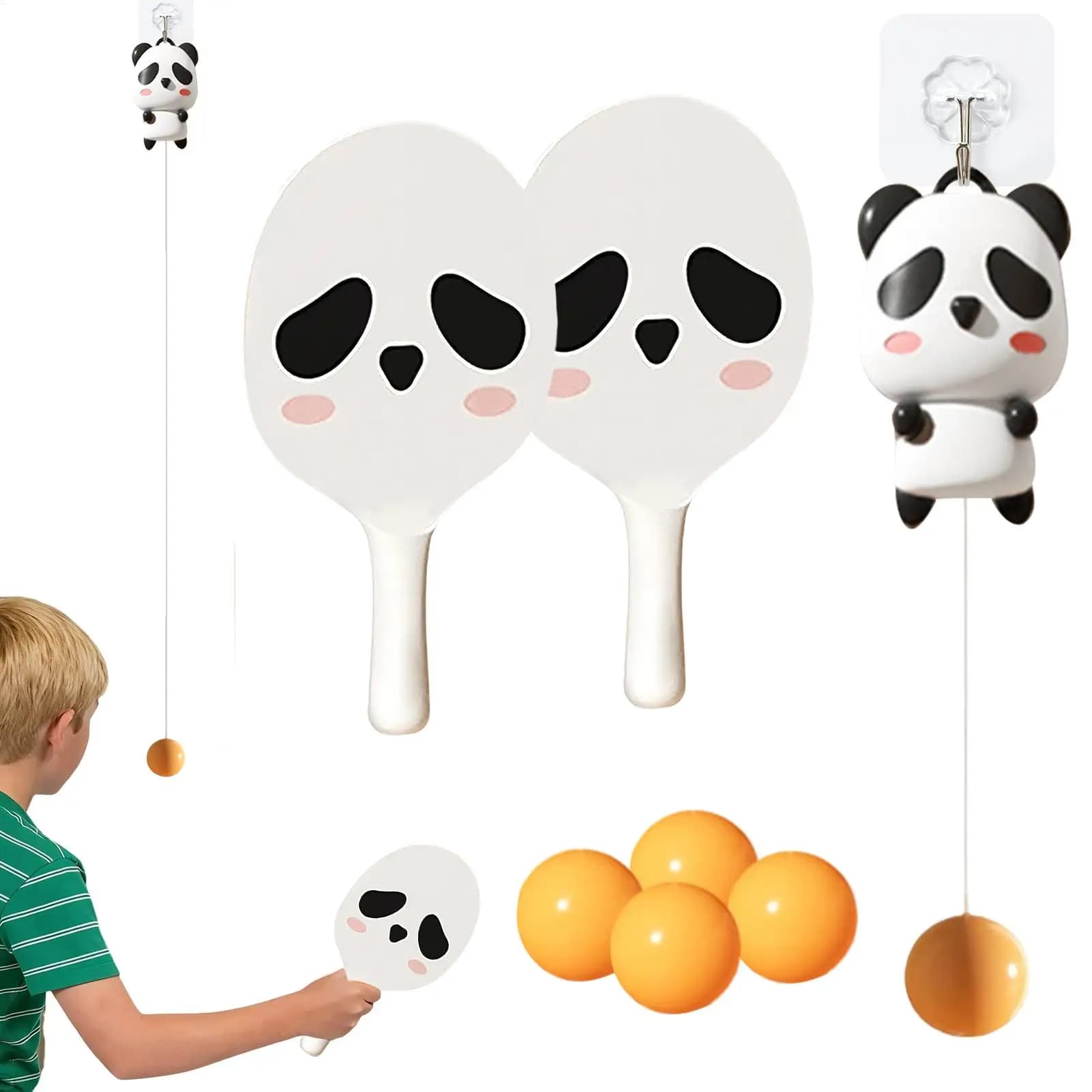 Porta da ping pong Pratica da ping pong con racchetta e palline Set da gioco con palline per porta regolabile per appartamento scolastico per ragazzi e ragazze