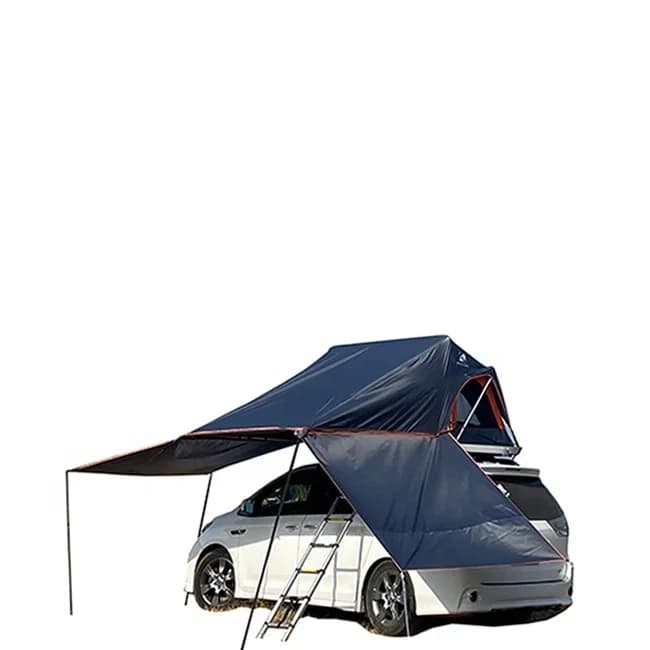 Nuovi arrivi Tenda da campeggio personalizzata in lega di alluminio dachzelt SUV Car RoofTop guscio rigido con attrezzatura da campeggio e accessori