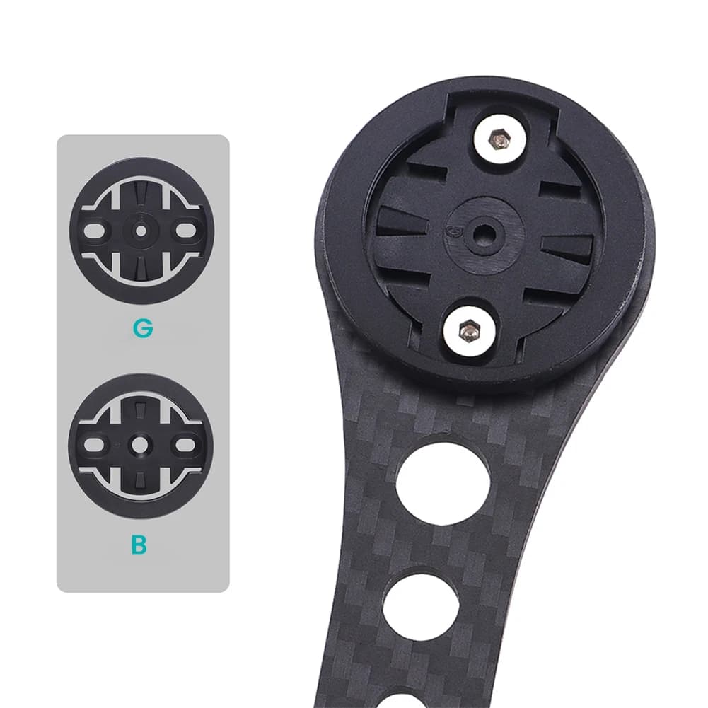 Supporto Integrato per Computer da Bicicletta, Supporto per Cronometro da Bici per Garmin, Bryton e Action Camera