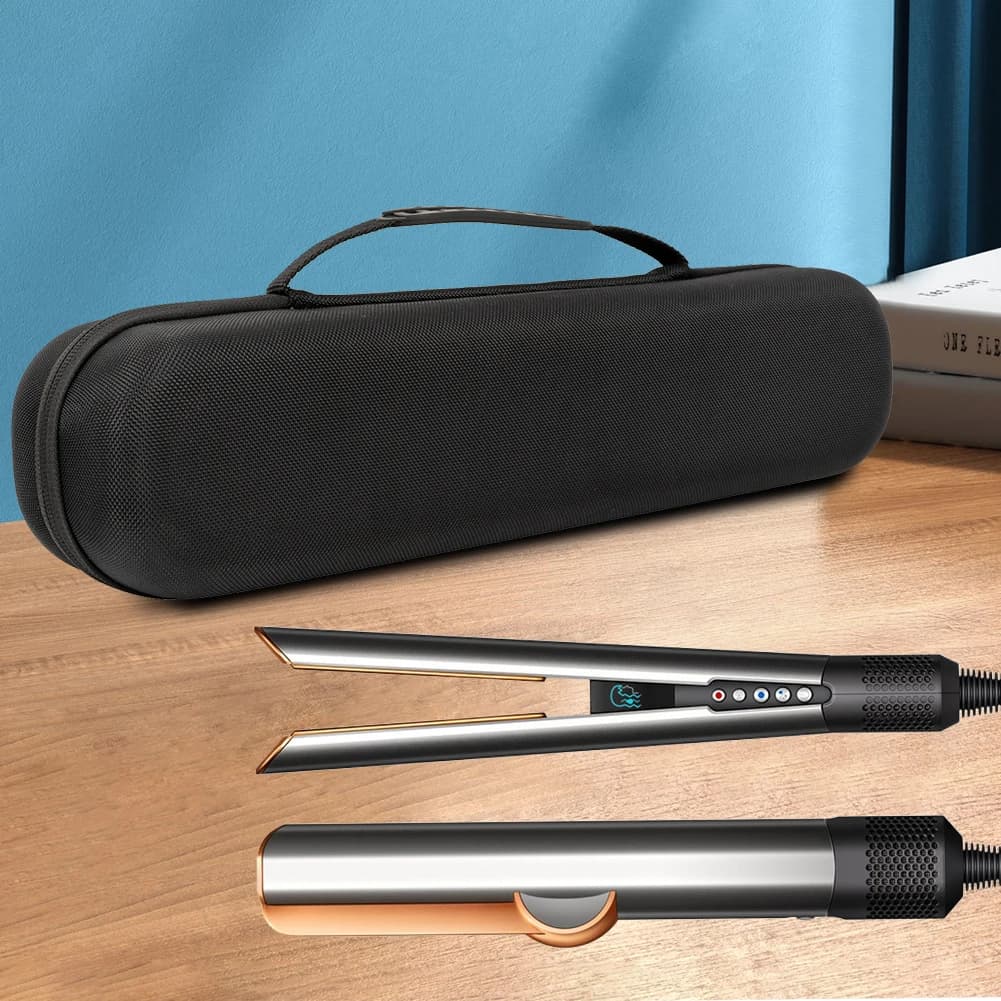 EVA Hard Carrying Case Anti-Scratch Portable Travel Storage Bag Travel Carrying Bag for Airstrait HT01 Hair Straightener