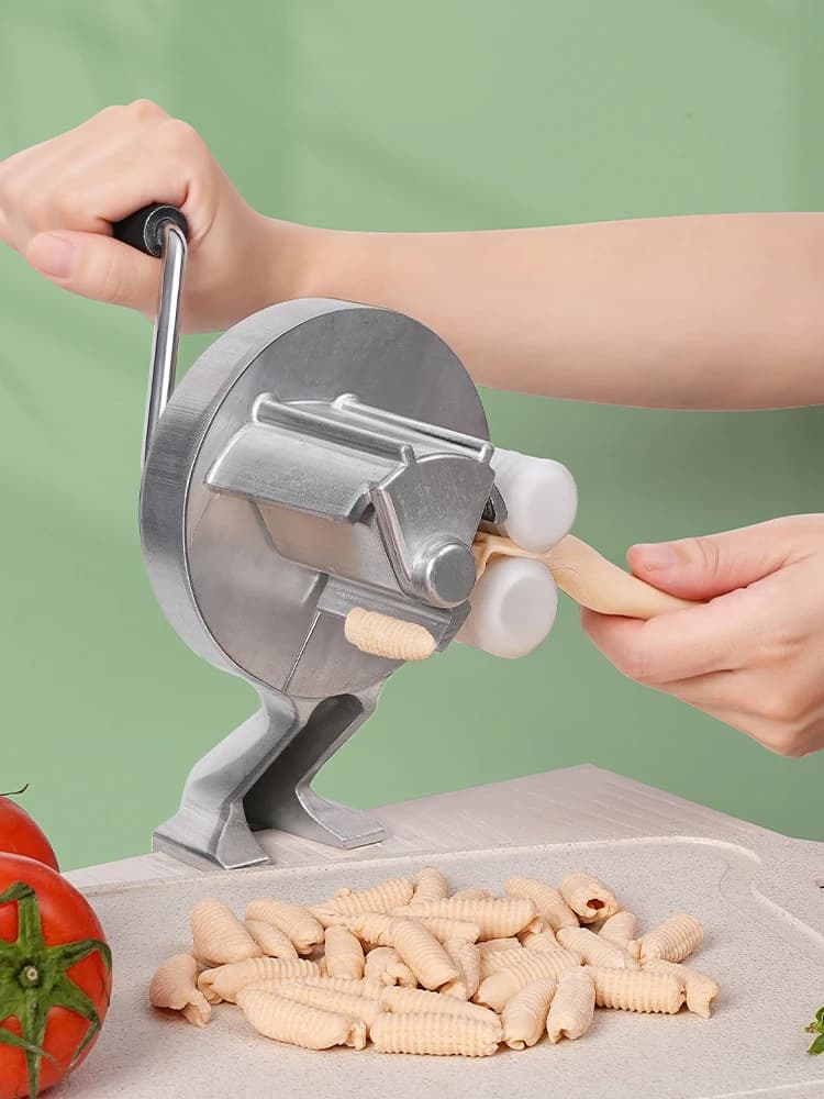 Pizzathome Cavatelli Maker Machine Pasta Maker Rulli facili da pulire Crea autentici Gnocchi, pasta Conchiglie Pasta fatta in casa
