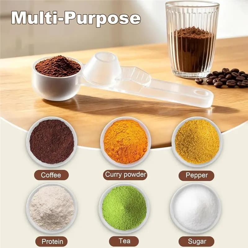 Hot Selling-Coffee Scoop& Protein Powder Scoop(2 Pcs), Includes Funnel Measuring 2 TBSP Capacity For Reusable K-Cup Refill,Coffe