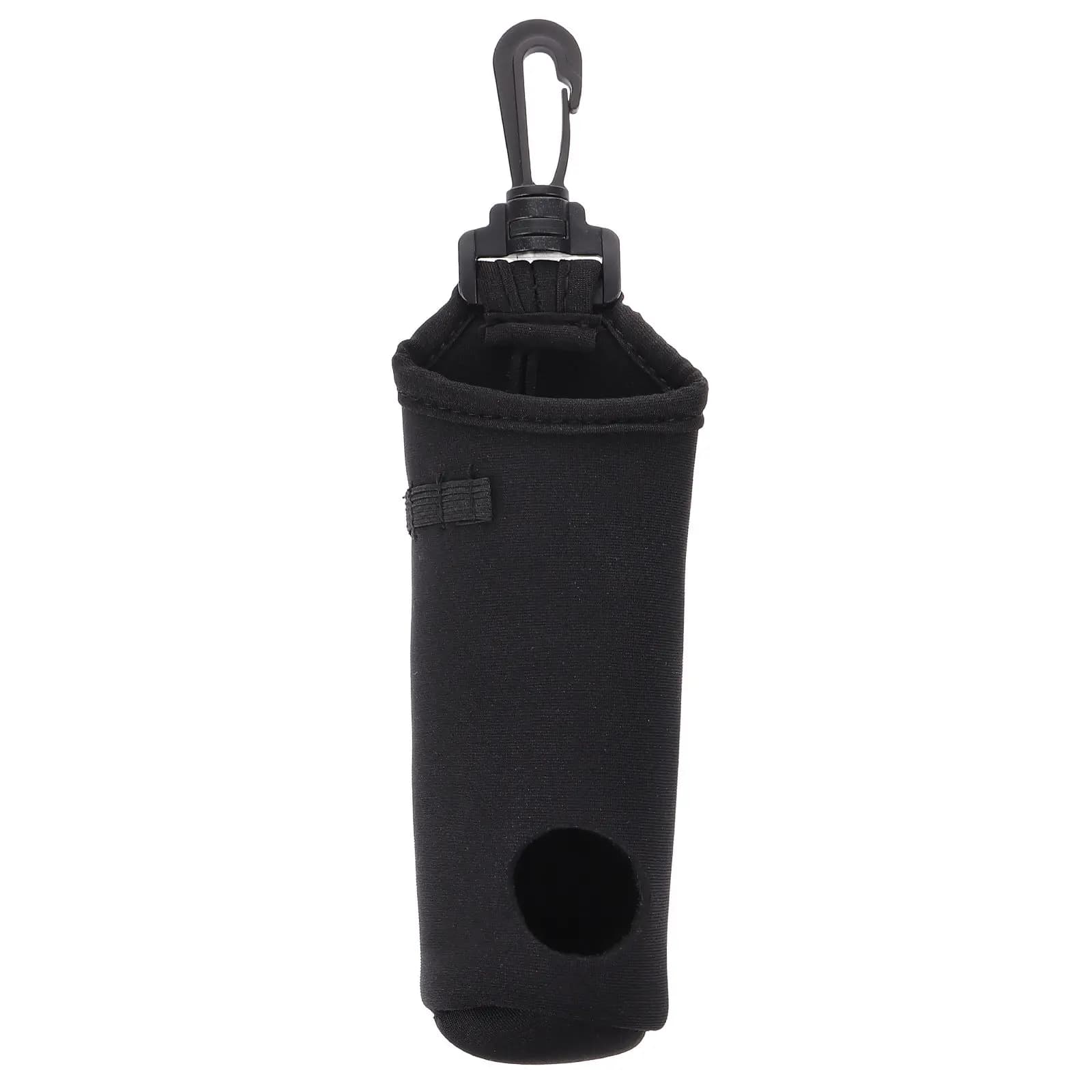 Borsa porta palline da minigolf in neoprene impermeabile, resistente agli strappi, marsupio portatile con fibbia per la pratica dei golfisti
