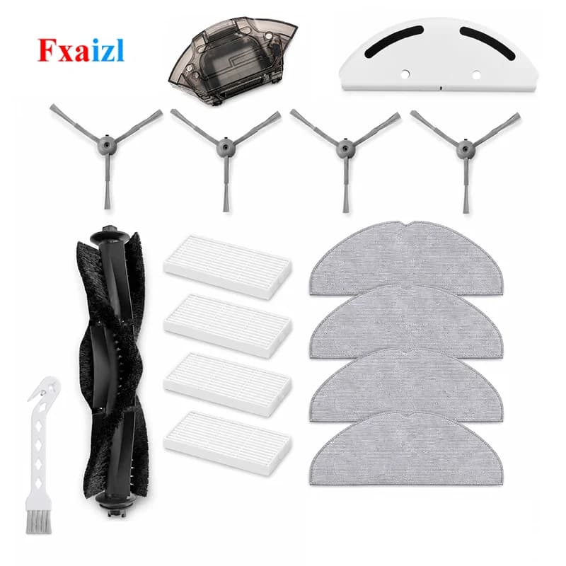 For Xiaomi ILIFE V20 / Vyzzle D10 / Laresar L10 / Lydsto R1D Edge / Roidmi Eve Rook S Robot Vacuum Cleaner Replacement Parts