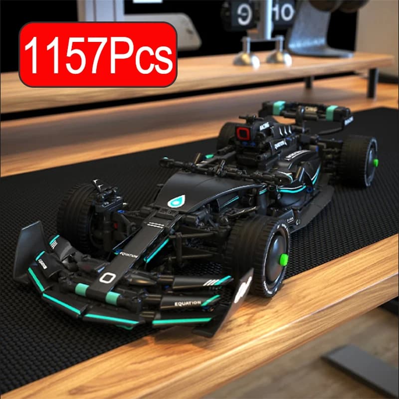 T3011 RC Drift Racing Tecnico F1 W13 E Performance Building Blocks Super Race Car Modello di assemblaggio Veicolo Giocattoli Mattoni per i regali