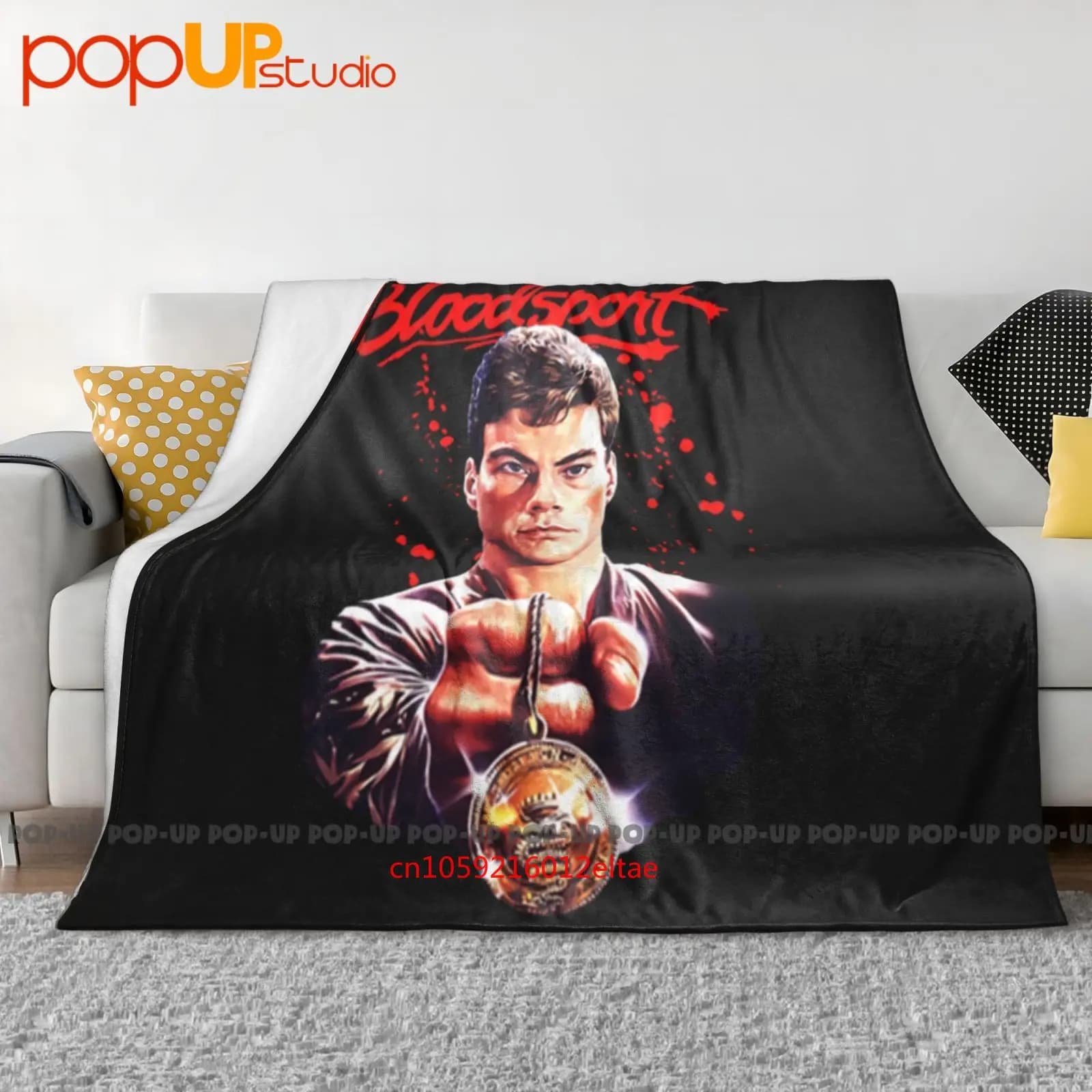 Dim Mak Bloodsport Coperta ultra morbida trapunta invernale Copridivano Copriletto
