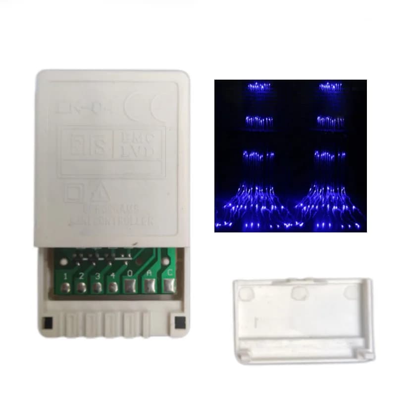 EK-04 Sostituzione del controller delle luci della stringa con manopola a 8 modalità per luci a LED e tende a cascata