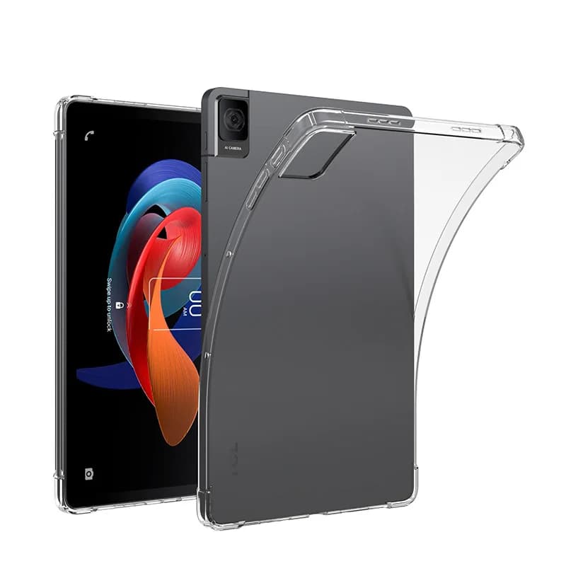 Funda for TCL Tab 10 Gen 2 10.4" 10L Gen 4 3 2 10.1" Tablet Case Shockproof Airbags Protective Shell-Transparent TPU Back Cover