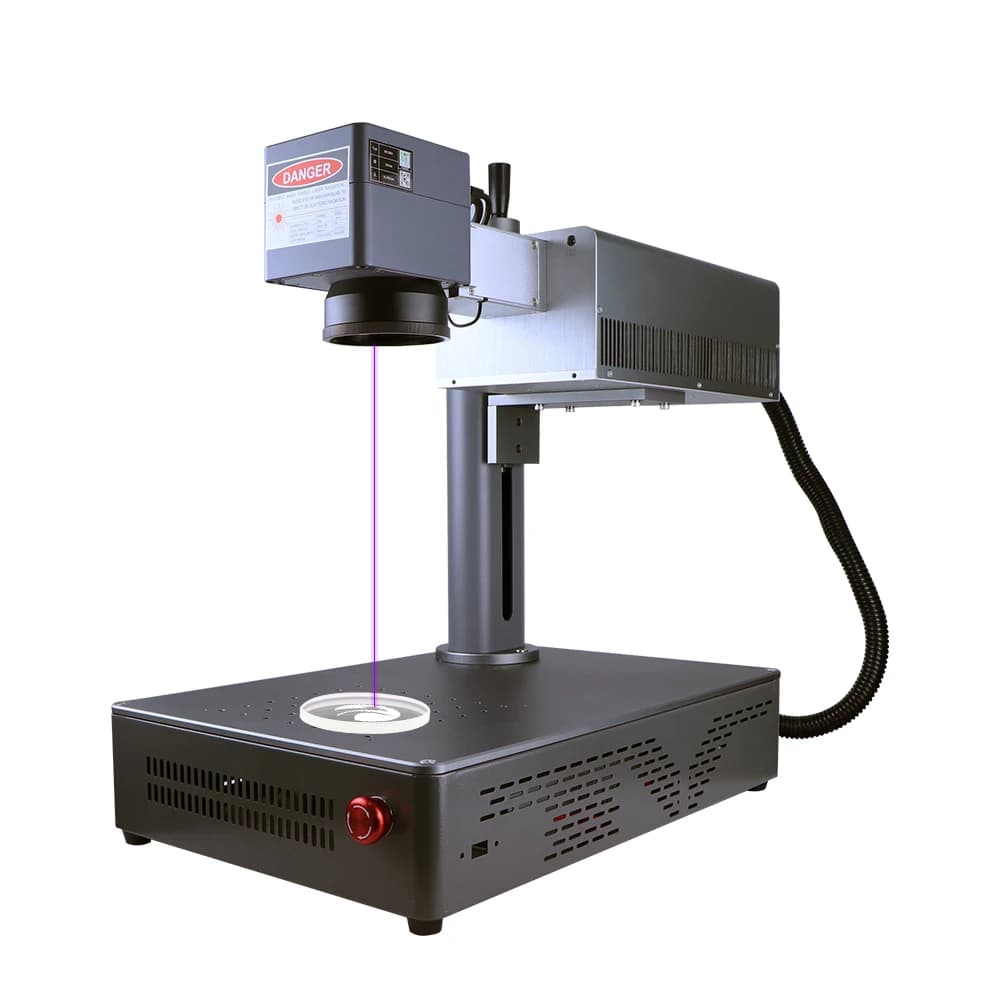 5w Mini Marking Machine for Water Bottle Laser Engraving Machine for Mirror GlassSource Air-cooled