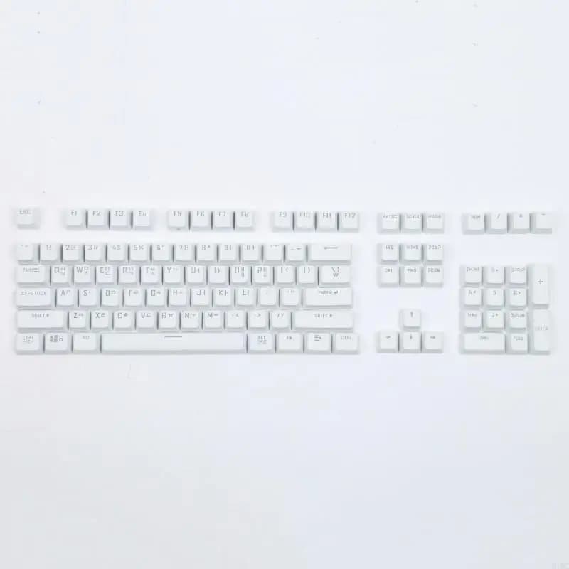 Copritasti ergonomici con profilo OEM Copritasti coreani per appassionati tastiera 64 68 75 98 104 108 per migliorare