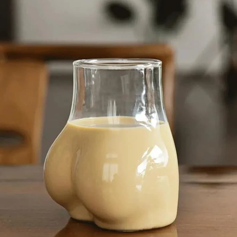 Cute Body Ass Butt Glasses Coffee Milk Mug Beer Juice Wine Tea Drinking Cup High Grade Party Funny Mug