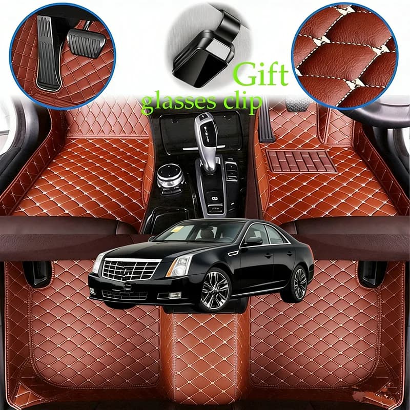 Customized Carpets for Cadillac CTS 2010-2013 derision 2 doors, luxury car accessories, carpets and guide covers left/right