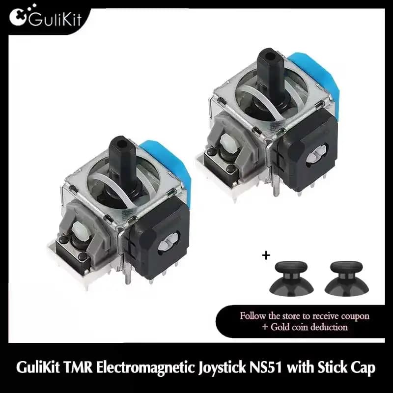 GuliKit TMR Joystick elettromagnetico NS51 Riparazione di ricambio per PS4 PS5 Gamepad per controller Switch Pro Xbox Series