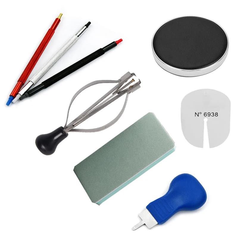 Set of 1/3/8 Pieces for Application Clock hands, Professional Double Toe Tool for Watches
