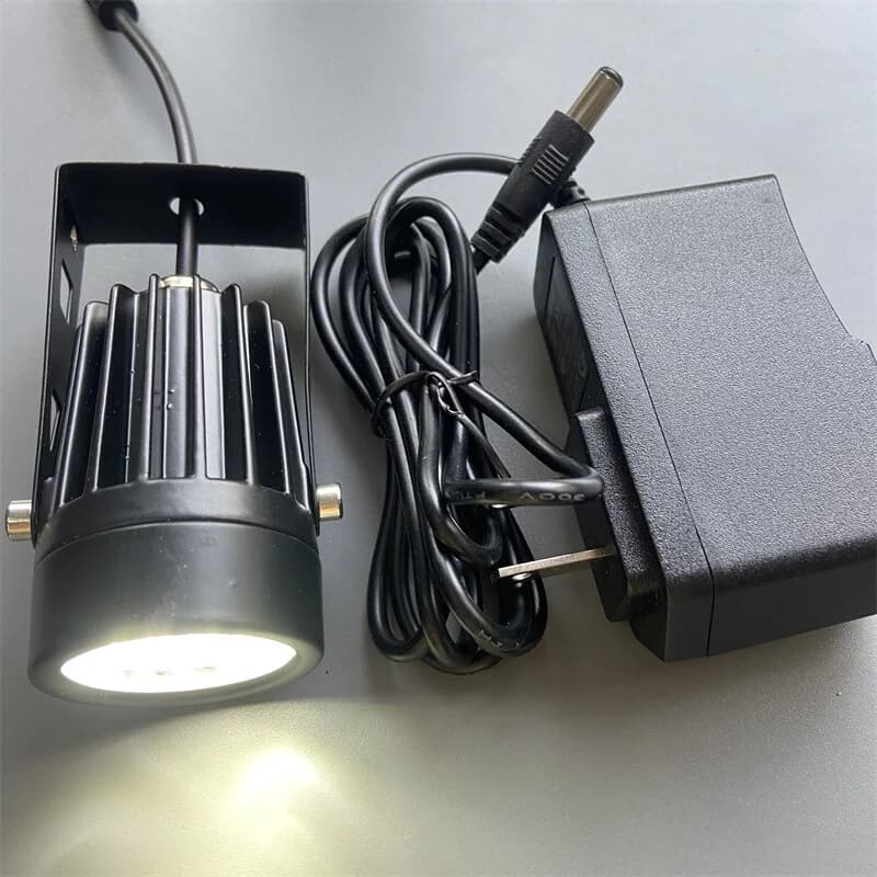 Sorgente luminosa a LED per microscopio in metallo 110V-220V Luce obliqua per microscopio stereo
