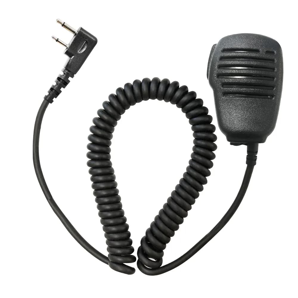 VBLL Walkie Talkie Microfono con altoparlante remoto per radio bidirezionali portatili IC-V8 V80 V80E V82 V85