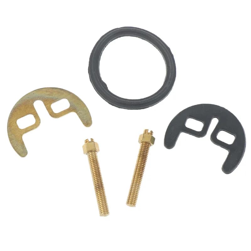 Mounting kit for tap with M8 bolt, washer, key and plate - Kitchen sink tool set