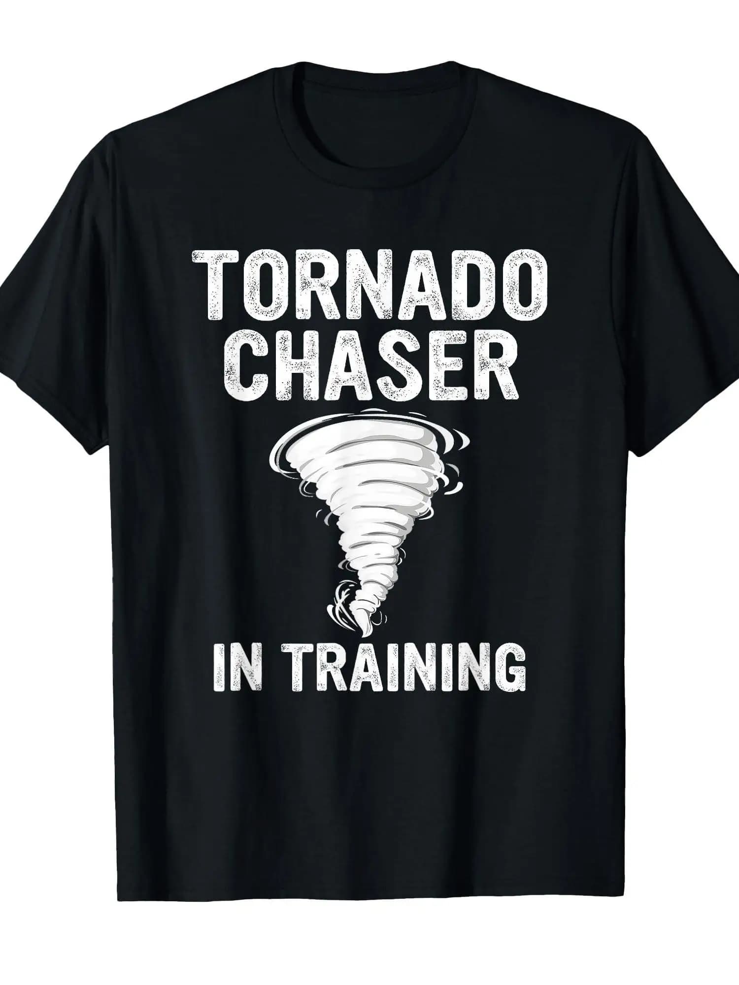 T-shirt da addestramento per meteorologi, per la ricerca e il tracciamento di tempeste e tornado | 100% cotone, stampa divertente