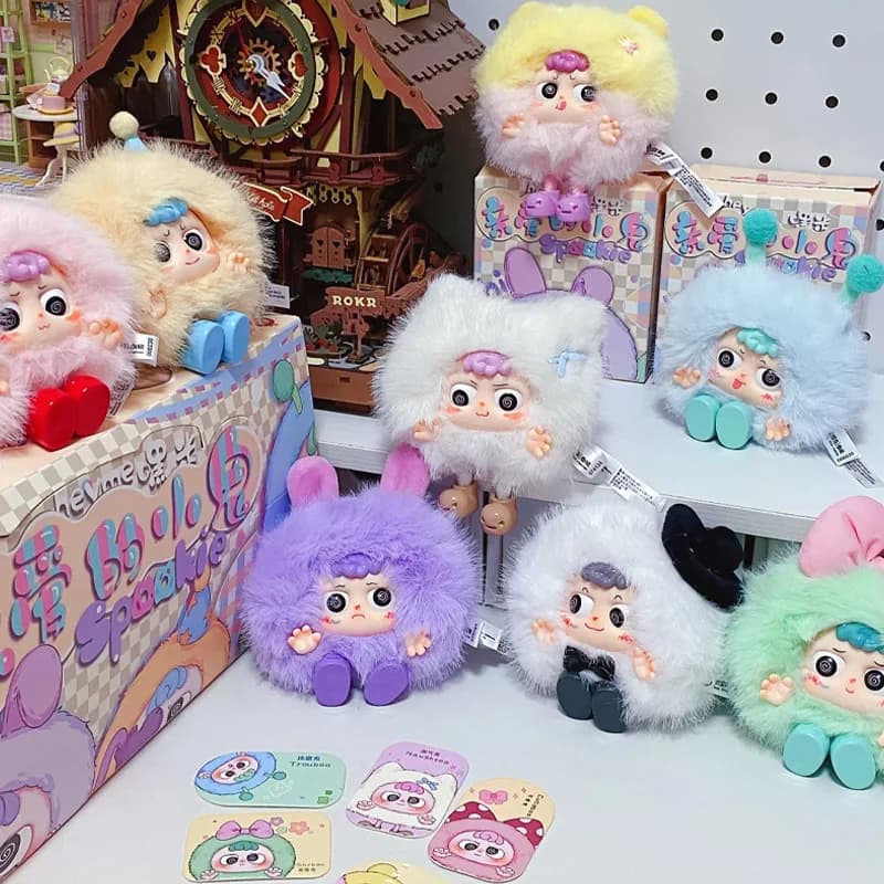 New Baby Tre Heyme Hi Spookie Series Vinile Peluche Cieco Scatola Scrivania Ornamento Borsa Ciondolo Decor Giocattolo Alla Moda Scatola Misteriosa Raccogliere Regalo
