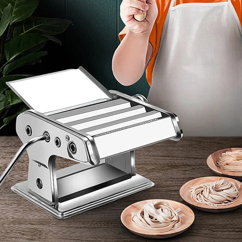 Utensili da cucina per tagliare la pasta, macchina per pasta fresca manuale in acciaio inossidabile