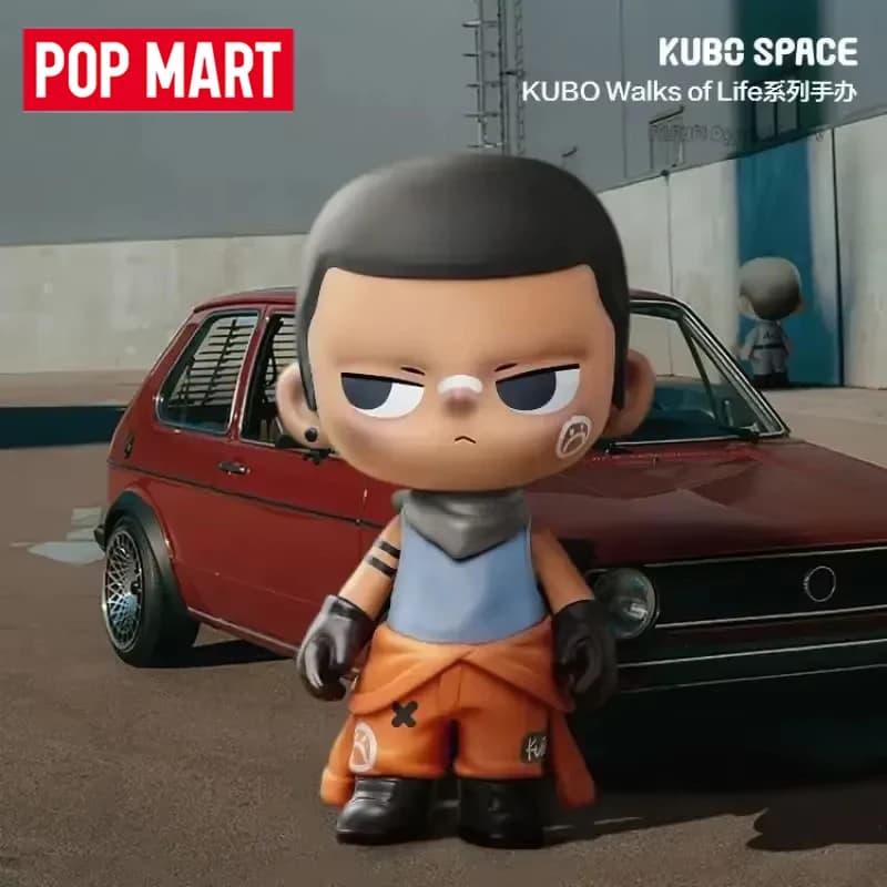 POP MART Kubo Walks of Life Series Blind Box Toys Kawaii Anime Action Figure Surprise Mystery Box Dolls Gift