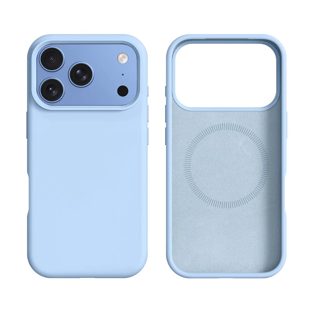Original Liquid Silicone Magnetic Phone Case For iPhone 18 17 16 Pro Max 18Pro 17Pro For Magsafe Wireless Charging Soft Cover