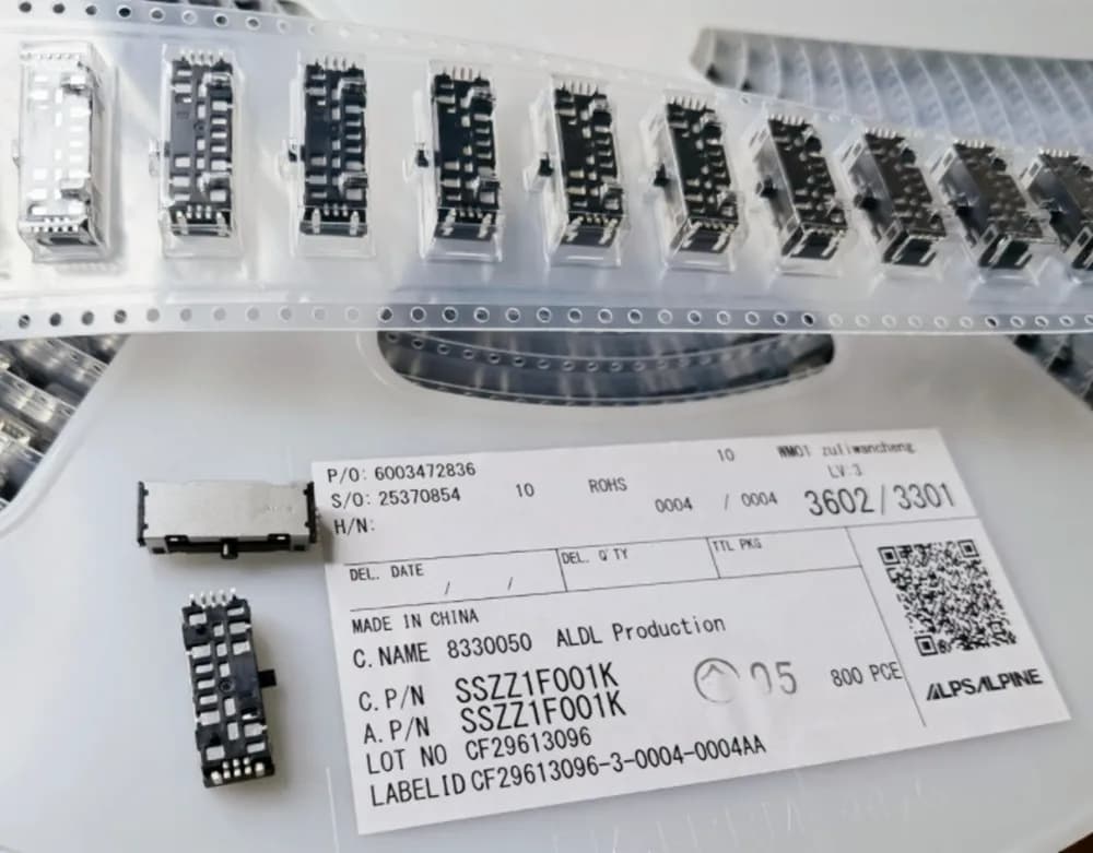 Nuovo originale 100% SSZZ1F001K interruttore a scorrimento diretto sensore interruttore di sollevamento finestrino dell'auto 1.8mm