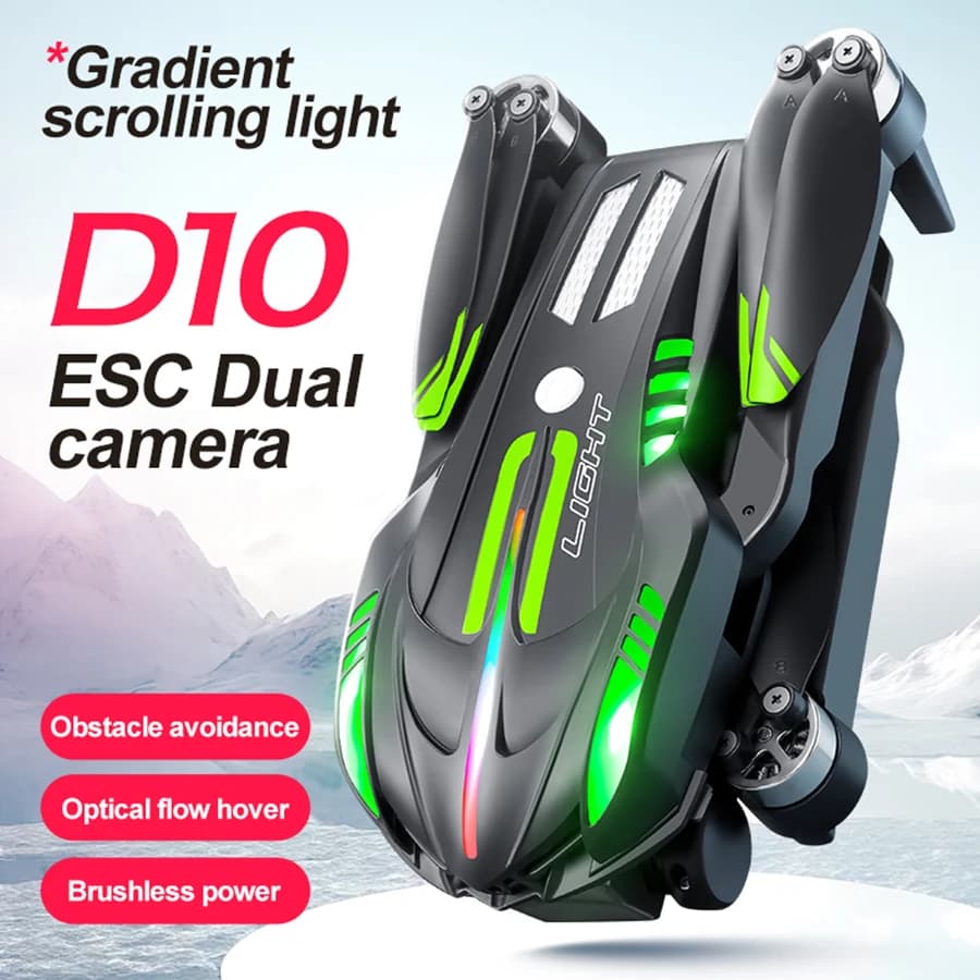 Drone 2026: Nuovo Drone 8K HD con Schermo di Controllo, Quadricottero Professionale Brushless con Telecomando, Mini UAV