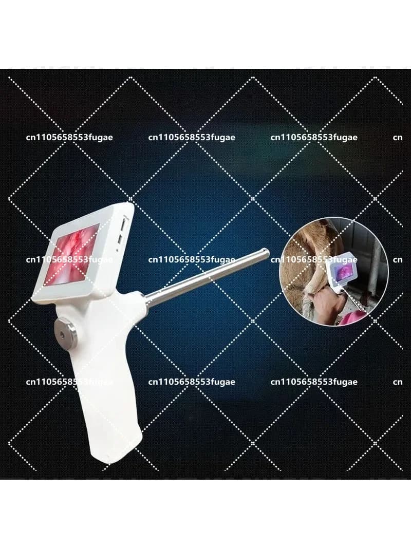 2025 Cow Artificial Insemination Visual Endoscope Sperm AI Gun Deferens Veterinary Breeding Kit Horse Cattle Farm constant heat