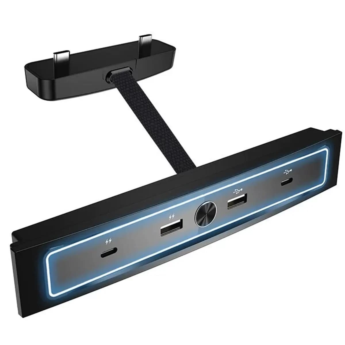Caricatore Rapido A003 per /Y 27W, Hub USB con Adattatore per Auto, Stazione di Ricarica, Splitter di Alimentazione